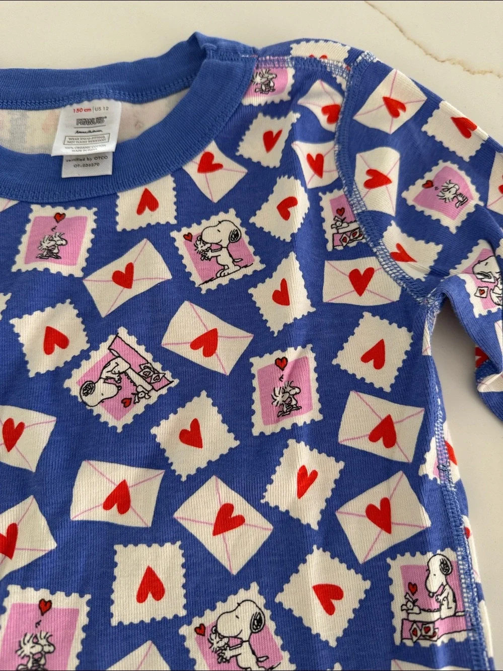 Hanna Andersson Peanuts Kids Pajama Set